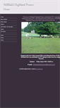 Mobile Screenshot of millfieldhighlandponies.com